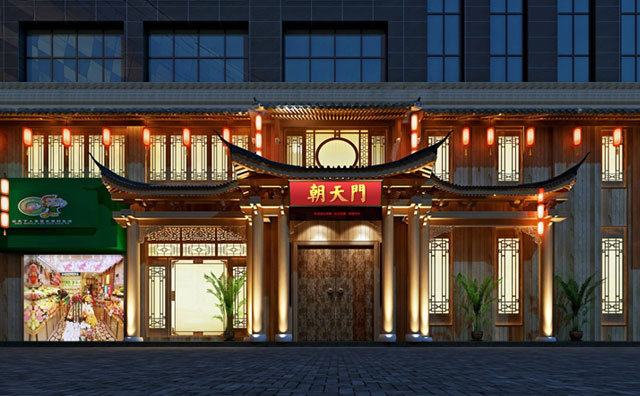 火鍋連鎖店如何打造特色門(mén)頭