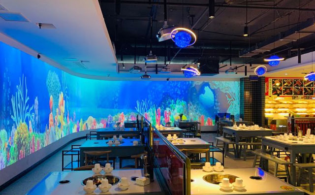 餐飲市場到店難！5D全息光影餐廳助力拓客引流